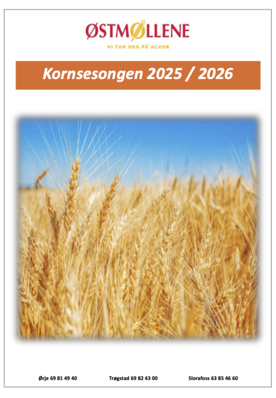 Kornlevering 2025 2